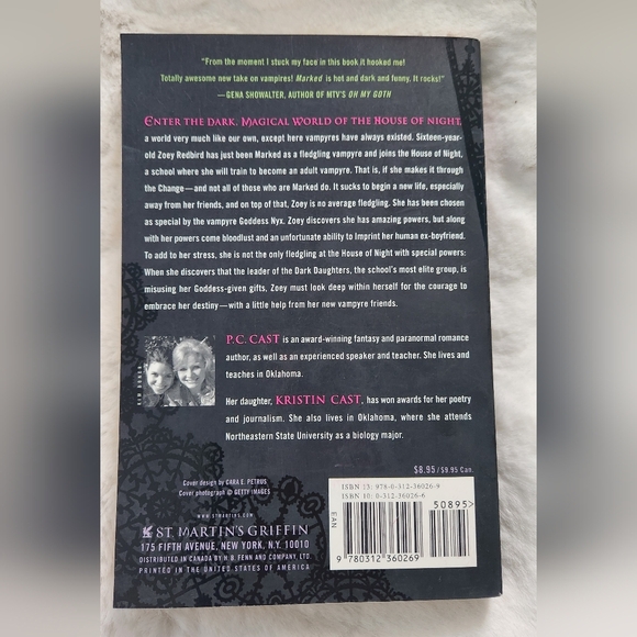 2/$10 - Marked by P.C. and Kristen Cast - Picture 2 of 2